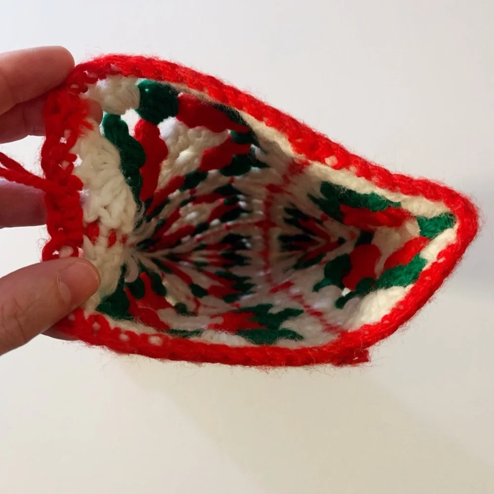 Vintage Handmade Christmas Stocking